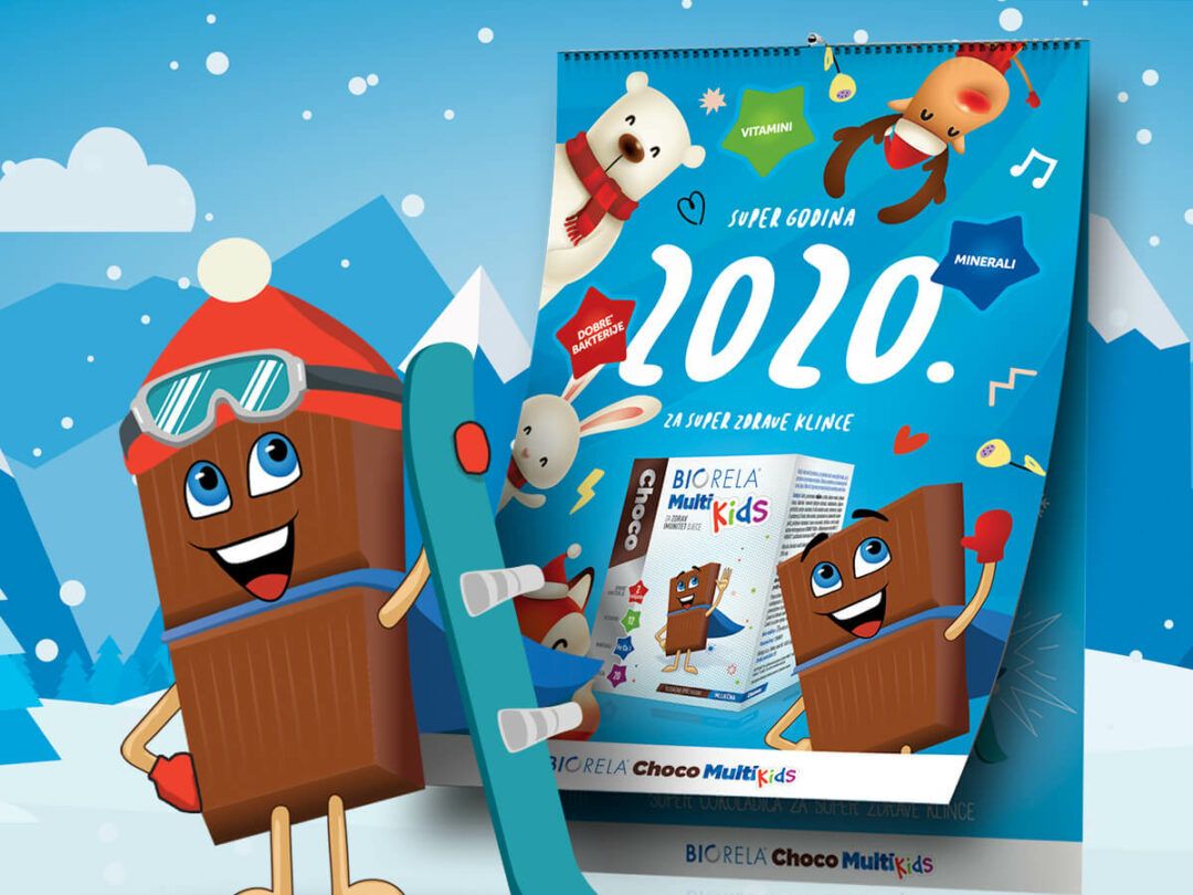 Super Choco ti poklanja kalendar za 2020.!